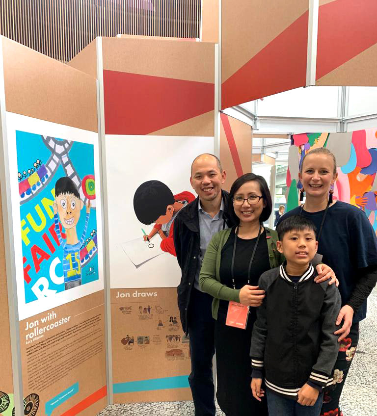 Our Art Exhibition for the Partnerships For Better Health Conference, ICC Darling Harbour