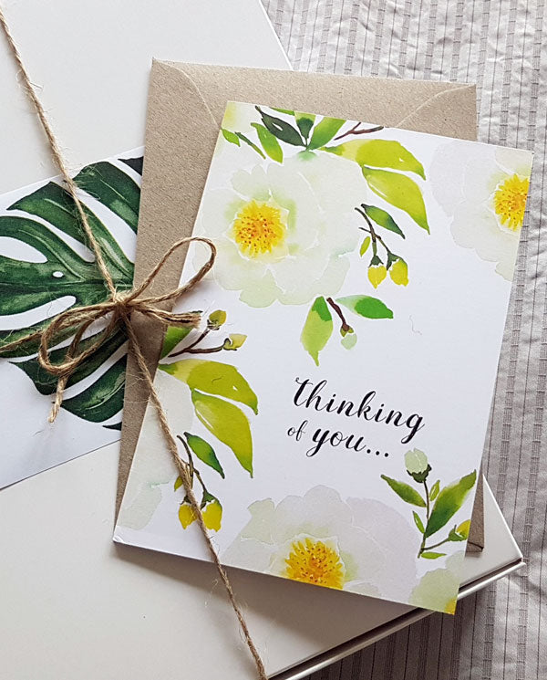 Sympathy Greeting Card - Thinking of You – Harvest Collection AU