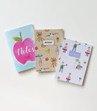 A6 Premium Notebook Set of 3 - Kids Pack