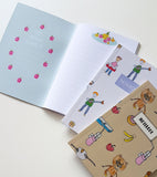 A6 Premium Notebook Set of 3 - Kids Pack