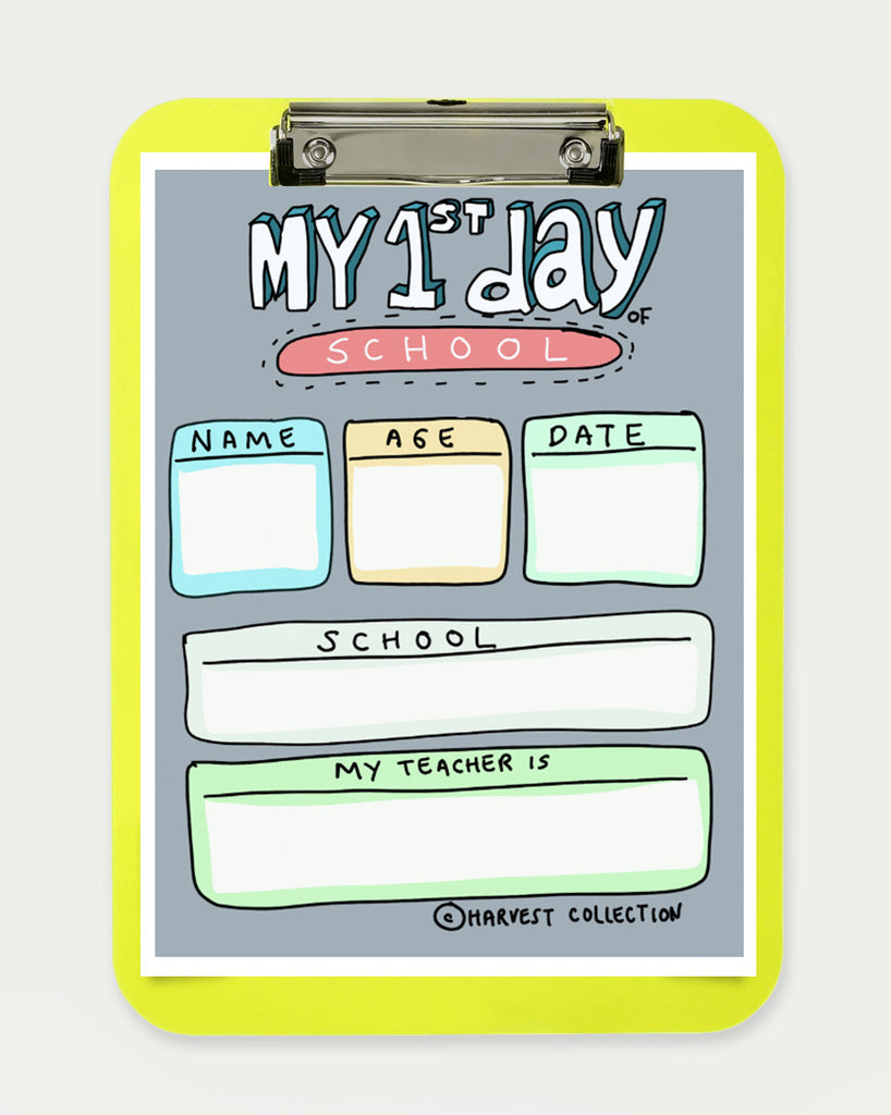 First Day of School Sign - FREE DOWNLOAD