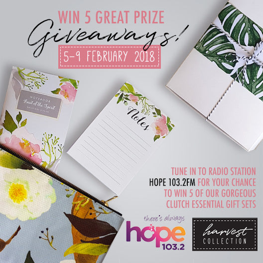 Interview and 5 Prize Giveaways with Hope 103.2FM