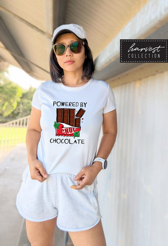 T-shirt - Powered by Chocolate