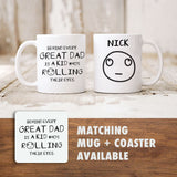 Personalised Mug - Funny Quotes Dad Parenting Father's Day