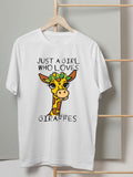 T-shirt - Cute Giraffe