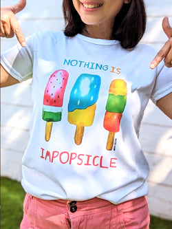 T-shirt - Nothing is Im popsicle