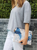 Cross Body Bag - Paeonia Duotone