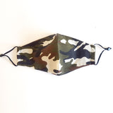 Active Elastane Face Mask - Camo