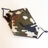 Active Elastane Face Mask - Camo