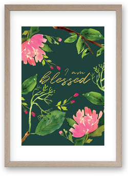 I Am Blessed - Art Print/ Plaque