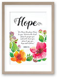 Hope - Art Print/ Plaque