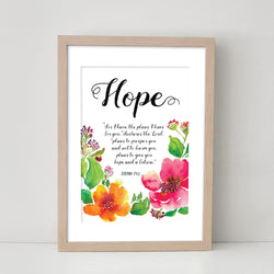 Hope - Art Print/ Plaque