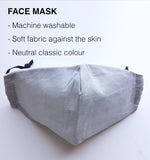 Plain Cotton Reusable Face Masks - Essential Collection