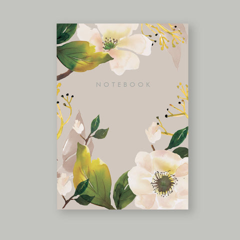 A5 Bullet Dot Journal Notebook 80 pages - Magnolia