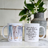 Personalised Personalised Mug - Best Friends, Sisters, Mum, BFF With Custom Quote