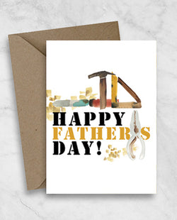 Father's Day Greeting Card - Tools