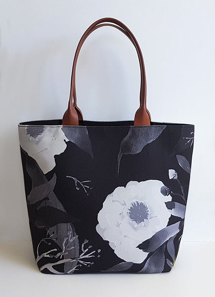 Tote Bag - Paeonia Monochrome