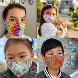 Kids Adults Fun Reusable Face Mask - Various Designs