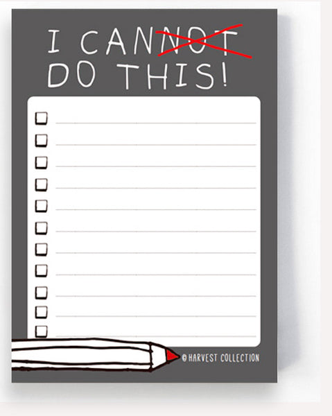 I Can Do This A6 Notepad