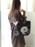 Tote Bag - Paeonia Monochrome