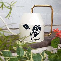 Personalised Watering Can - Swiss Cheese Monstera