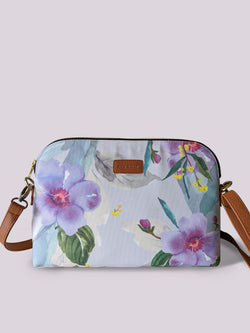 Cross Body Bag - Lilac Impatiens