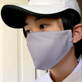 Active  Spandex Face Mask - Grey