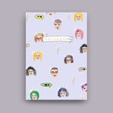 A5 Bullet Dot Journal Notebook 40 pages - Diversity