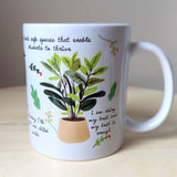 Personalised Mug - Affirmation Indoor Plants