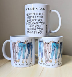Personalised Personalised Mug - Best Friends, Sisters, Mum, BFF With Custom Quote