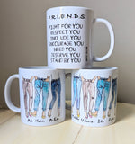 Personalised Personalised Mug - Best Friends, Sisters, Mum, BFF With Custom Quote