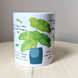 Personalised Mug - Affirmation Plants Thrive