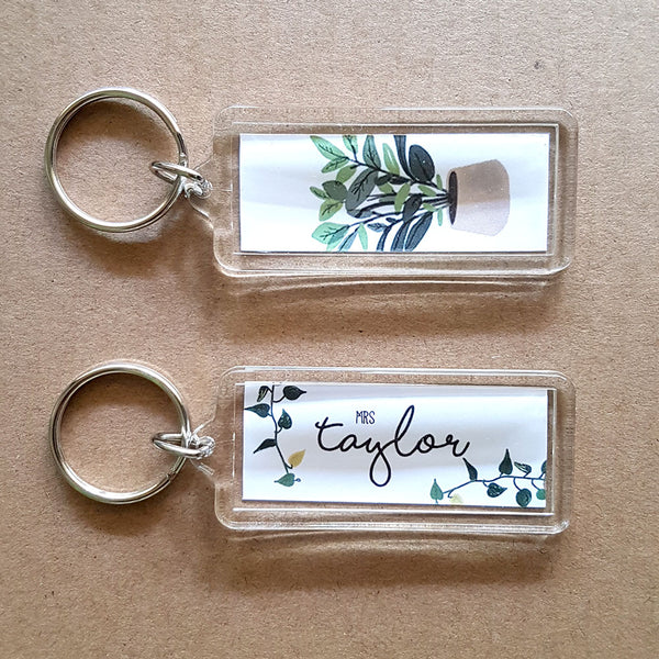 Personalised Keychain - Zanzibar Gem