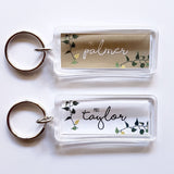 Personalised Keychain - 3 Potted Plants