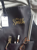 Personalised Apron - Mrs Custom Name