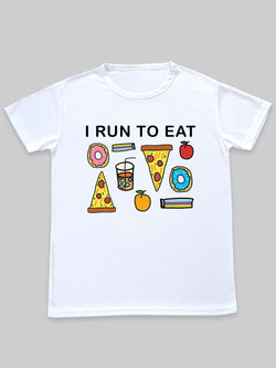 Tshirt - I Run To Eat