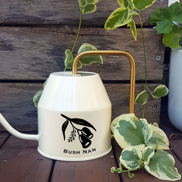 Personalised Watering Can - Australiana Gum Nut Eucalyptus